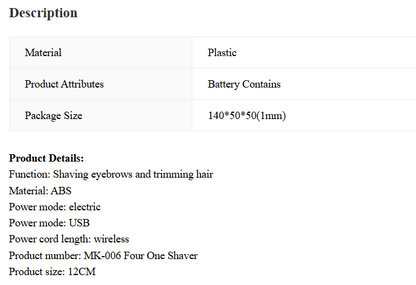 Multifunctional Lipstick Shaver